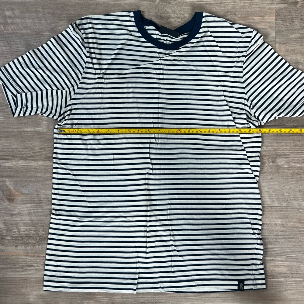 Scotch and Soda Men’s T Shirt Striped Blue